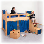 JONAS Halbhohes Spielbett, Ansicht 3
