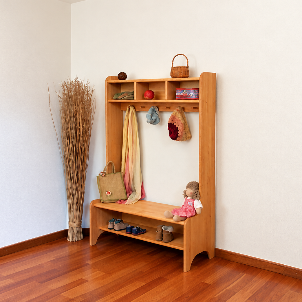 MERLIN Kindergarderobe, Ansicht 1