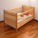 PURPUR Baby-/Kinderbett, Ansicht 3